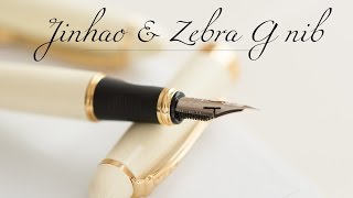 Jinhao and Zebra G nib Okeanas 6th video [upl. by Audun]