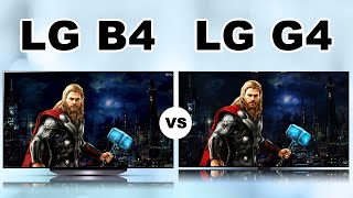 LG Class B4 vs G4 WOLED Evo OLED 4K HDR Smart TV  LG [upl. by Adhern]