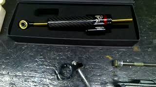 Harley Davidson steering damper DIY [upl. by Jarlath98]