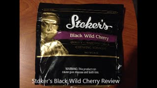 Stokers Black Wild Cherry Chew Review [upl. by Cirdor]