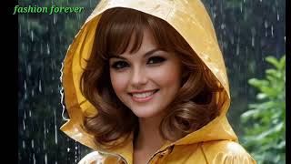 Raincoat for ladies  killer raincoat  Raincoat fashionforever [upl. by Vanhomrigh]