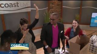 April Woodard Chokes Live on Packing Tape  Caleb Kinchlow April Woodard  Coast Live WTKR [upl. by Milstone]