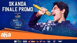 Telugu Indian Idol Season 3 Finale  Skandhas Block Buster Performance  aha videoIN aha [upl. by Fremont]