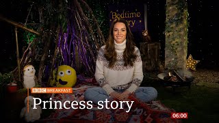 Kate Middleton reads CBeebies bedtime story UK  BBC News  8th February 2022 [upl. by Haisoj906]