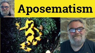 🔵 Aposematic Meaning  Aposematism Definition  Aposematic Examples  Aposematic Aposematism [upl. by Nevin]