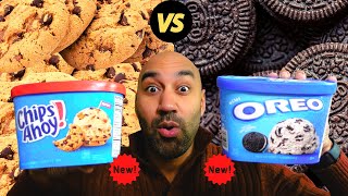 New Oreo Ice cream vs New Chips Ahoy Ice cream 🆚⚔️🍦 [upl. by Ande]