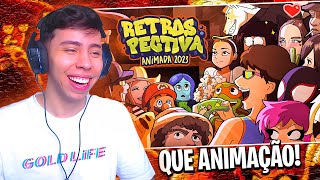 RETROSPECTIVA ANIMADA 2023 ♫  Ft Kevin O Chris REACT [upl. by Yert]