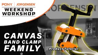 Weekend Workshop  Pony Jorgensens Canvas Band Clamp [upl. by Wallraff]