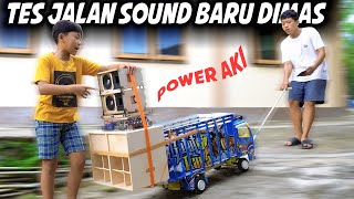 SOUND BARU DIMAS GANTI POWER DAN TES JALAN PAKAI TRUK TERNYATA SUARANYA MAKIN HOREG [upl. by Sankaran14]