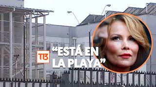 Le llaman quotLa playaquot Exreclusa entrega detalles del módulo donde se encuentra Cathy Barriga [upl. by Eimam]