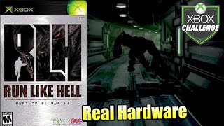 RLH Run Like Hell — Xbox Original Gameplay HD — Real Hardware Component [upl. by Lyndell594]