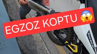 Sapanca motovlog  Egzoz koptu [upl. by Leinehtan343]