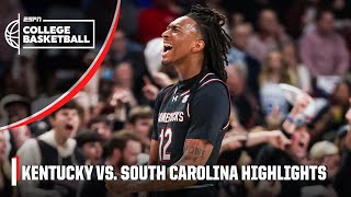 Kentucky Wildcats vs South Carolina Gamecocks  Full Game Highlights  ESPN College Basketball [upl. by Enilrac]