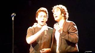 Josh Groban Duet With Josh  The Prayer  11142011 Madison Square Garden New York City [upl. by Rea]