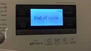 LG F1695RDH Washer Dryer Cycle Complete Melody 1080p 60FPS [upl. by Sualohcin73]