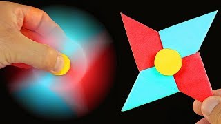 How To Make A Paper Fidget Spinner WITHOUT BEARINGS [upl. by Weingarten]