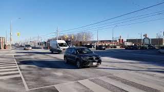 Eglinton Crosstown Bombardier Flexity Freedom LRVs 6224 amp 6249 [upl. by Zeus214]