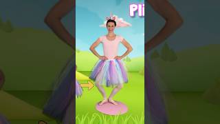 Unicorn 🦄 Ballet The Best dances Can you Do it🤩 kidsworkout balletforchildren [upl. by Hoxie]