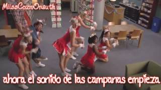 Jingle Bell Rock  Glee Traducida al español [upl. by Newcomb131]