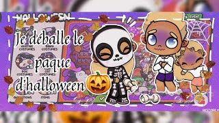 Je déballe le paque dhalloween 🎃🍁🖤 [upl. by Aloeda888]