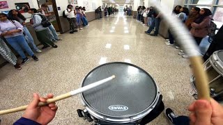 IHS Drumline State Sendoff Snare Cam  4252023 [upl. by Criswell]