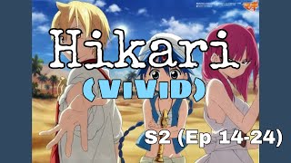 Magi Opening Theme 04  Hikari by ViViD Full Version 💫🎶🎧 [upl. by Orozco]