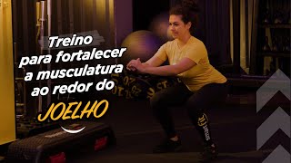 Treino para fortalecer a musculatura ao redor do joelho [upl. by Arahc]