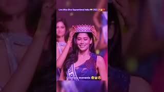 Liva Miss Diva Suprantional India 🇮🇳 2022 Ritika khatani 💕👑🥹 [upl. by Tnek35]