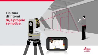 Leica iCON trades  La soluzione di misura 3D per la Finitura di Interni [upl. by Yetac597]