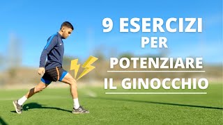 COME RINFORZARE IL GINOCCHIO ED EVITARE INFORTUNI NEL CALCIO [upl. by Sue274]