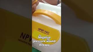 Negative pressure wound therapy [upl. by Ellenehc484]