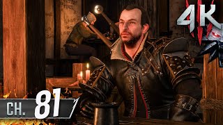 The Witcher 3 Wild Hunt 4K60fps 100 Death March Walkthrough Part 81  Following the Thread [upl. by Atilol]