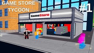 Roblox Game Store Tycoon  Kendi Oyun Dükkanımı Kuruyorum [upl. by Mlohsihc363]