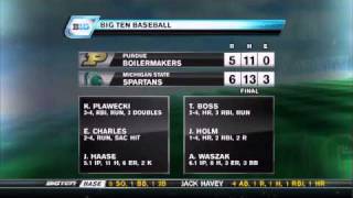 Purdue at Michigan State  Baseball Highlights [upl. by Aytida335]