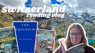 cosy vlog 🌲🏔️❄️ reading books about switzerland in the swiss alps [upl. by Ressay]