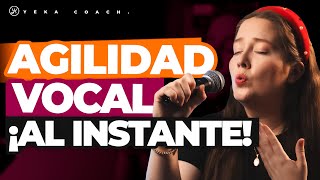 GANA AGILIDAD VOCAL PARA HACER MELISMAS AL INSTANTE CON ESTOS 3 EJERCICIOS  YEKA COACH [upl. by Neivad]