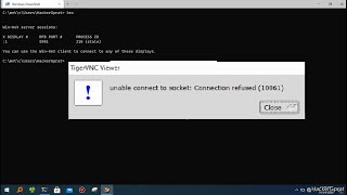 Fixed  unable connect to socket connection refused 10061 Solved  wsl kex error 10061   Fixed [upl. by Nolan964]