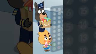 Kids Learn Elevator Safety Rules sherifflabrador shorts [upl. by Falito]