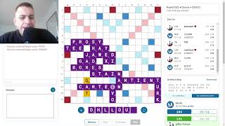 Scrabble game with commentary no450 [upl. by Filia]