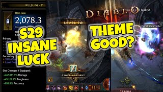 I stole your luck  D3 Season 29 Insane Levelling Weapon Diablo 3 Visions of Enmity Thoughts [upl. by Nanahs655]