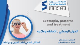 Exotropia patterns and treatment  الحول الوحشي انماطه وعلاجه [upl. by Feigin]