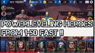 MarvelFuture Fight  Powerleveling Heroes [upl. by Quintie]