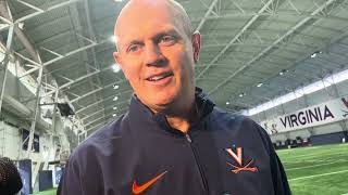 UVA DC John Rudzinski talks ahead of North Carolina [upl. by Hamish]