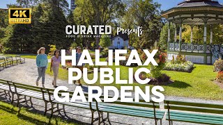 HALIFAX WALKING TOUR Halifax Public Gardens Spring Garden Area and Downtown Halifax  Canada [upl. by Rhee]