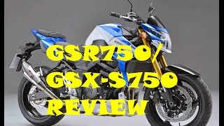 2016 Suzuki GSR 750 GSXS750 TEST RIDE REVIEW [upl. by Amo68]