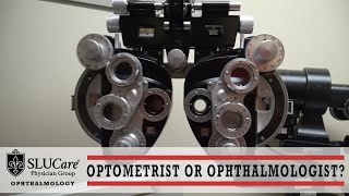 Whats the Difference Between an Optometrist amp an Ophthalmologist  SLUCare Ophthalmology [upl. by Meikah]