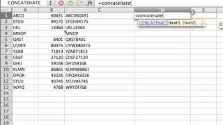 How to merge data from two different columns in Excel [upl. by Brubaker]