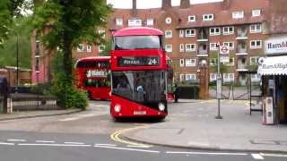 Metroline LTs  Route 24 26062013 [upl. by Julio916]