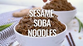 Soba Noodles Recipe Video [upl. by Volpe]