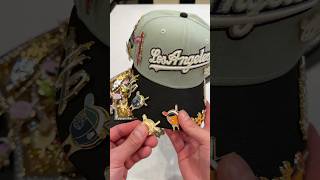 ADDICTED TO FITTED PINS amp CLIPS 😳 hats fittedhats neweracap 59fifty [upl. by Dinah]